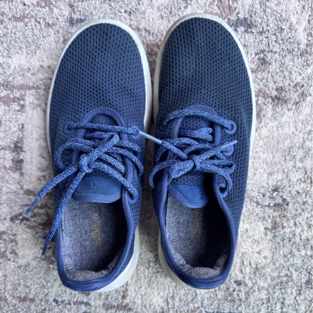 AllBirds Blue Tree Runners